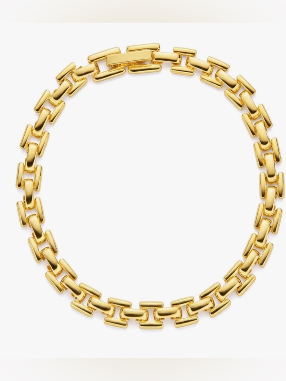 NEW 18K Gold Plated Gold Link Bracelet